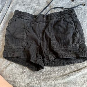 old navy black shorts, size S